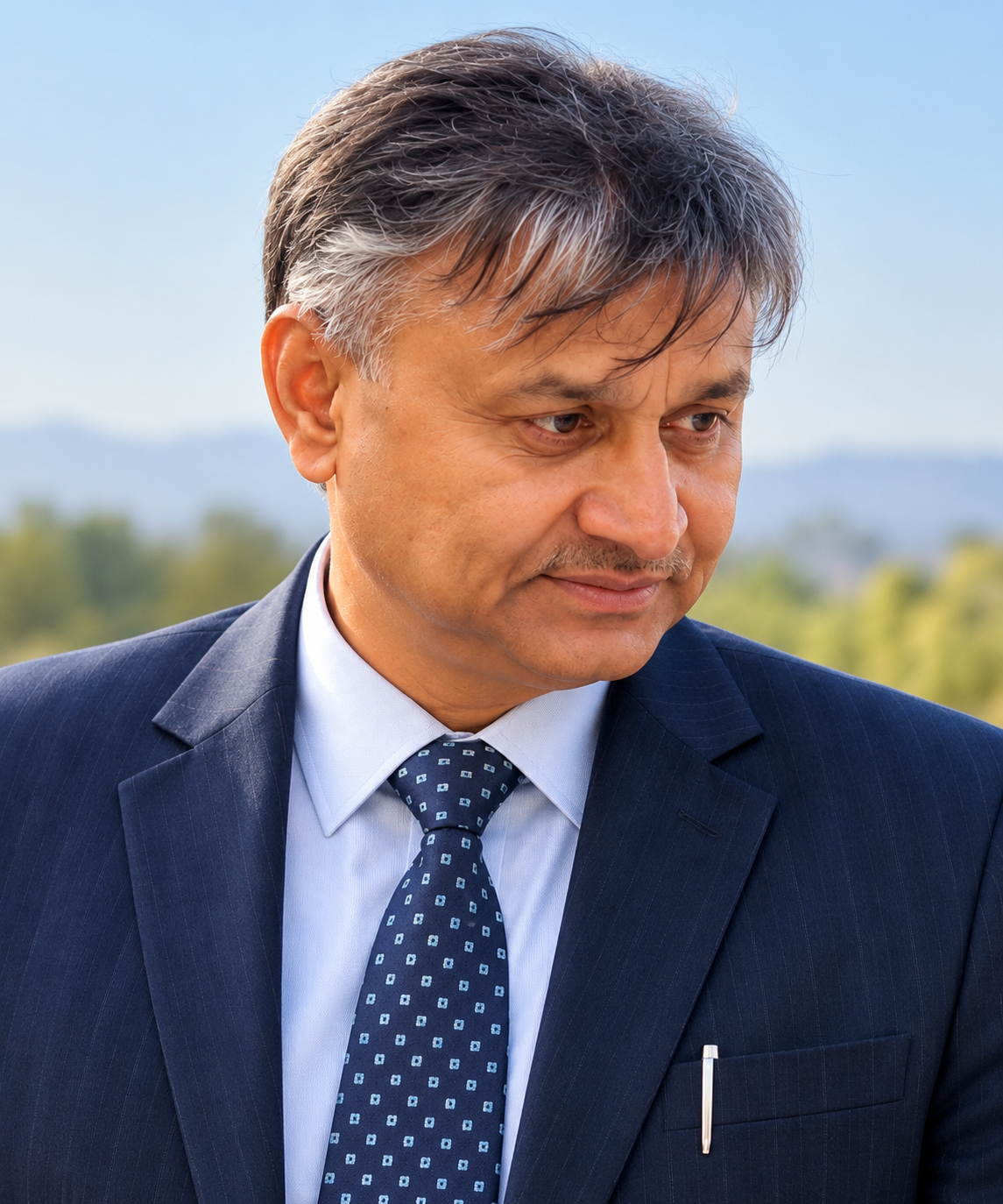 Portrait of Dr. Purushottam Kumar